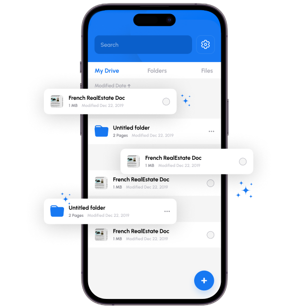 Scanr App Interface